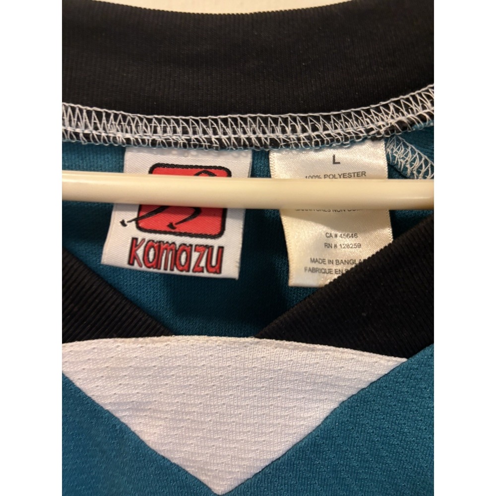 Vtg KAMAZU Hockey Jersey Large Practice League Sports Pullover Men's Beer - Picture 4 of 4